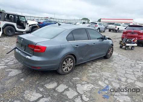 2015 Volkswagen Jetta Se from USA, damaged, VIN 3VWD07AJ2FM412330